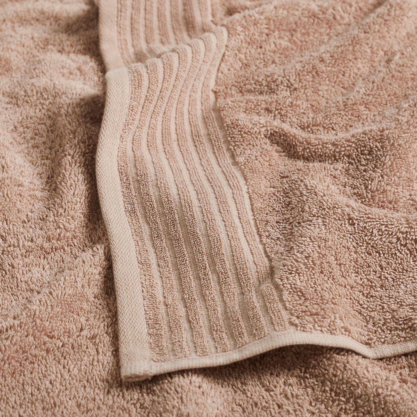 4 Pack Cotton Bath Towels - Kasper Collection - - Bath Towels