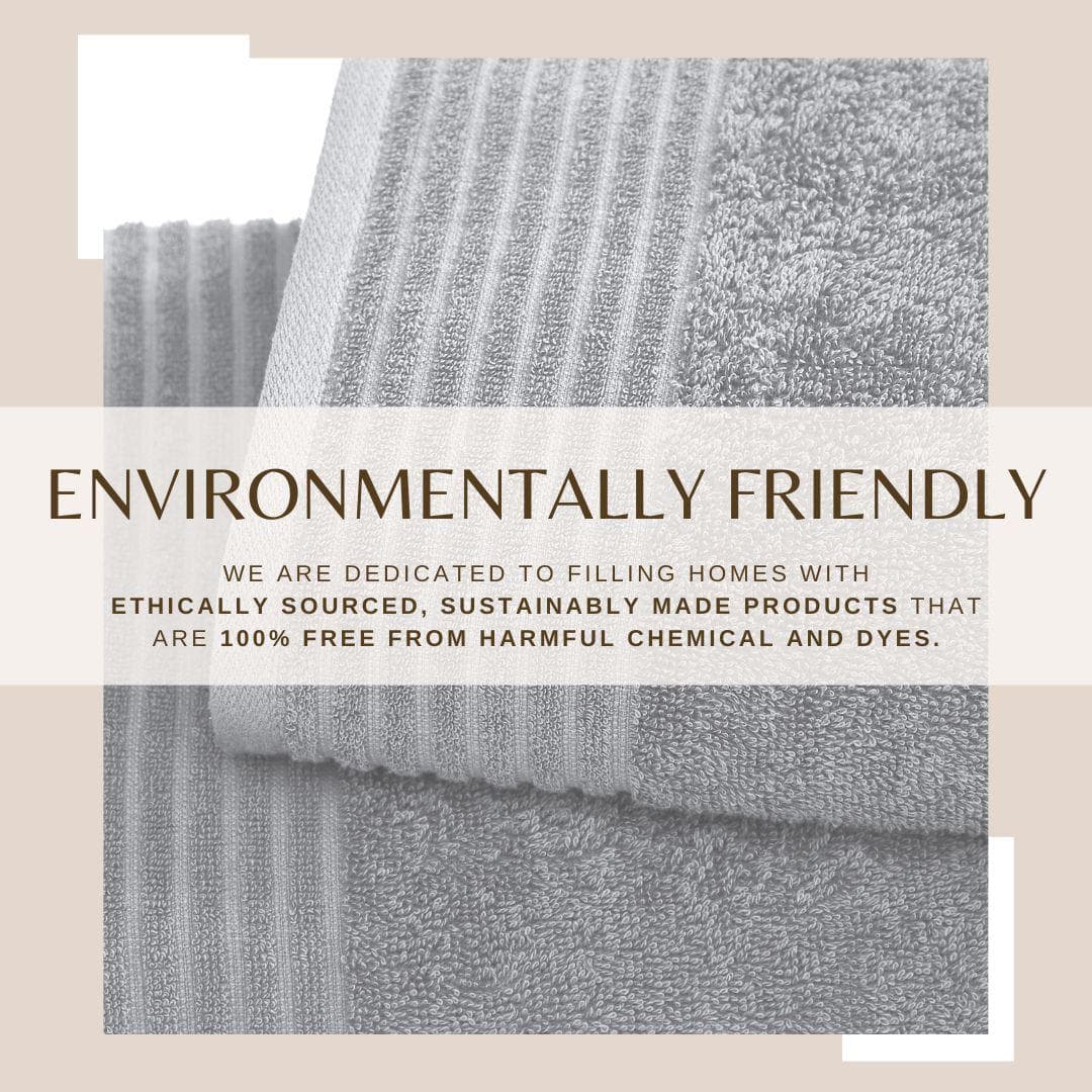 6 Pack Cotton Hand Towels - Kasper Collection - - Bath Towels
