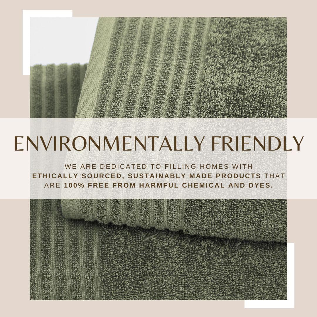 6 Pack Cotton Hand Towels - Kasper Collection - - Bath Towels