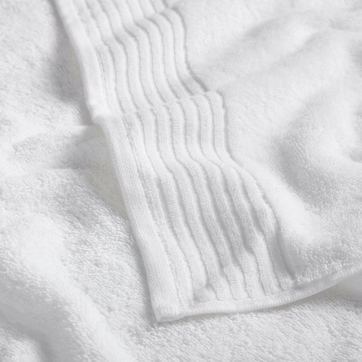 6 Pack Cotton Hand Towels - Kasper Collection - - Bath Towels