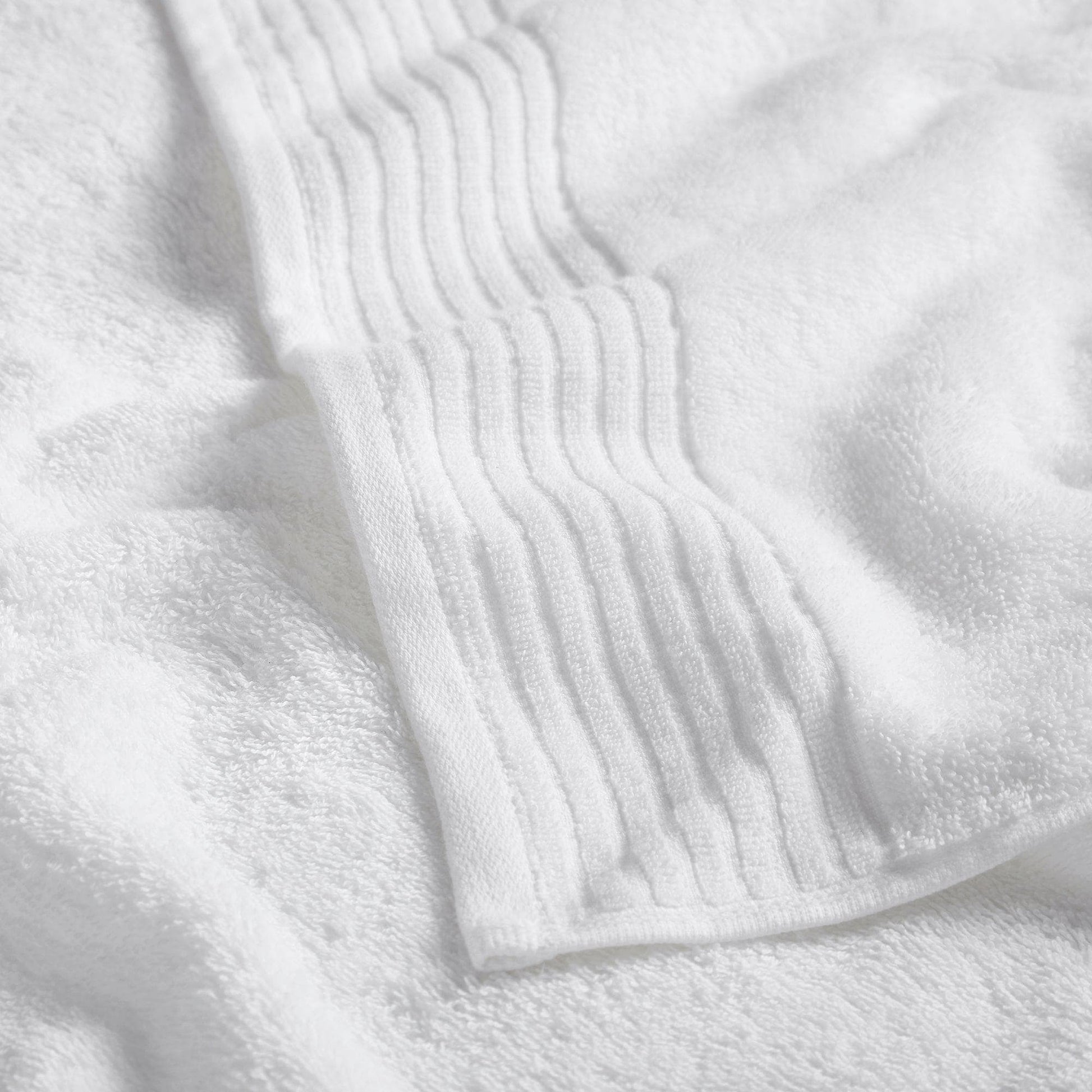 6 Pack Cotton Hand Towels - Kasper Collection - - Bath Towels