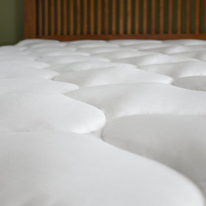 2 Inch Thick Hypoallergenic Mattress Topper - Kyla Collection - - Bedding Essentials
