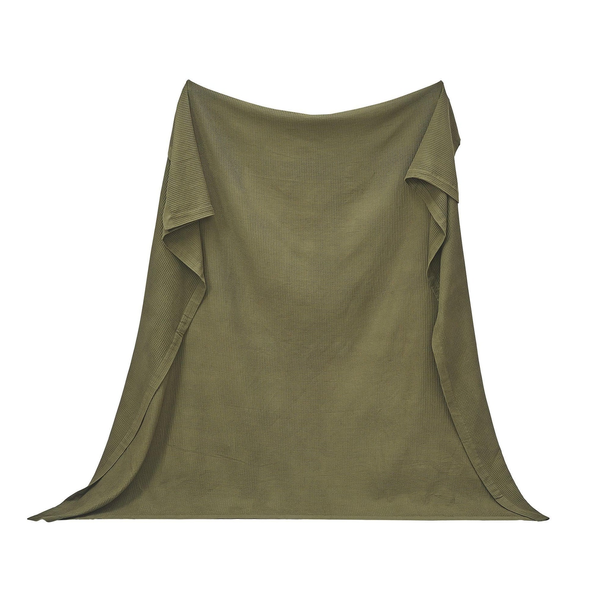 100% Cotton Small Waffle Weave Blanket - Hazel Collection - - Blankets
