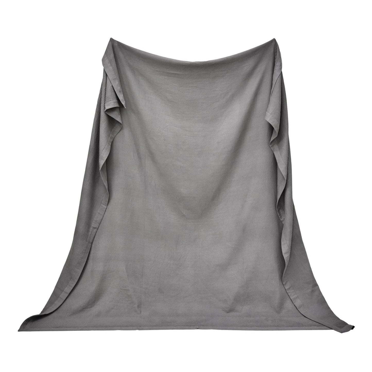 100% Cotton Small Waffle Weave Blanket - Hazel Collection - - Blankets