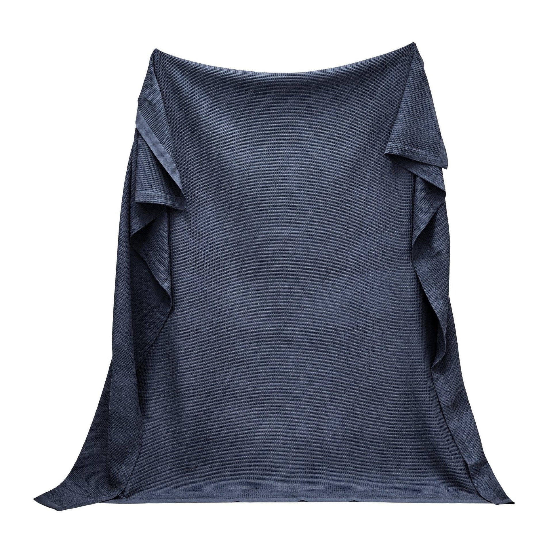 100% Cotton Small Waffle Weave Blanket - Hazel Collection - - Blankets
