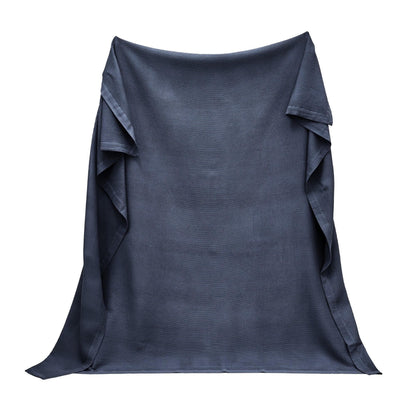 100% Cotton Small Waffle Weave Blanket - Hazel Collection - - Blankets