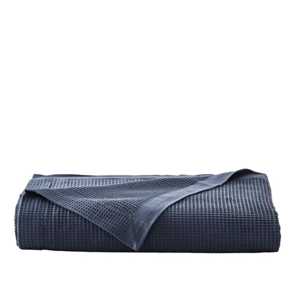 100% Cotton Small Waffle Weave Blanket - Hazel Collection - - Blankets