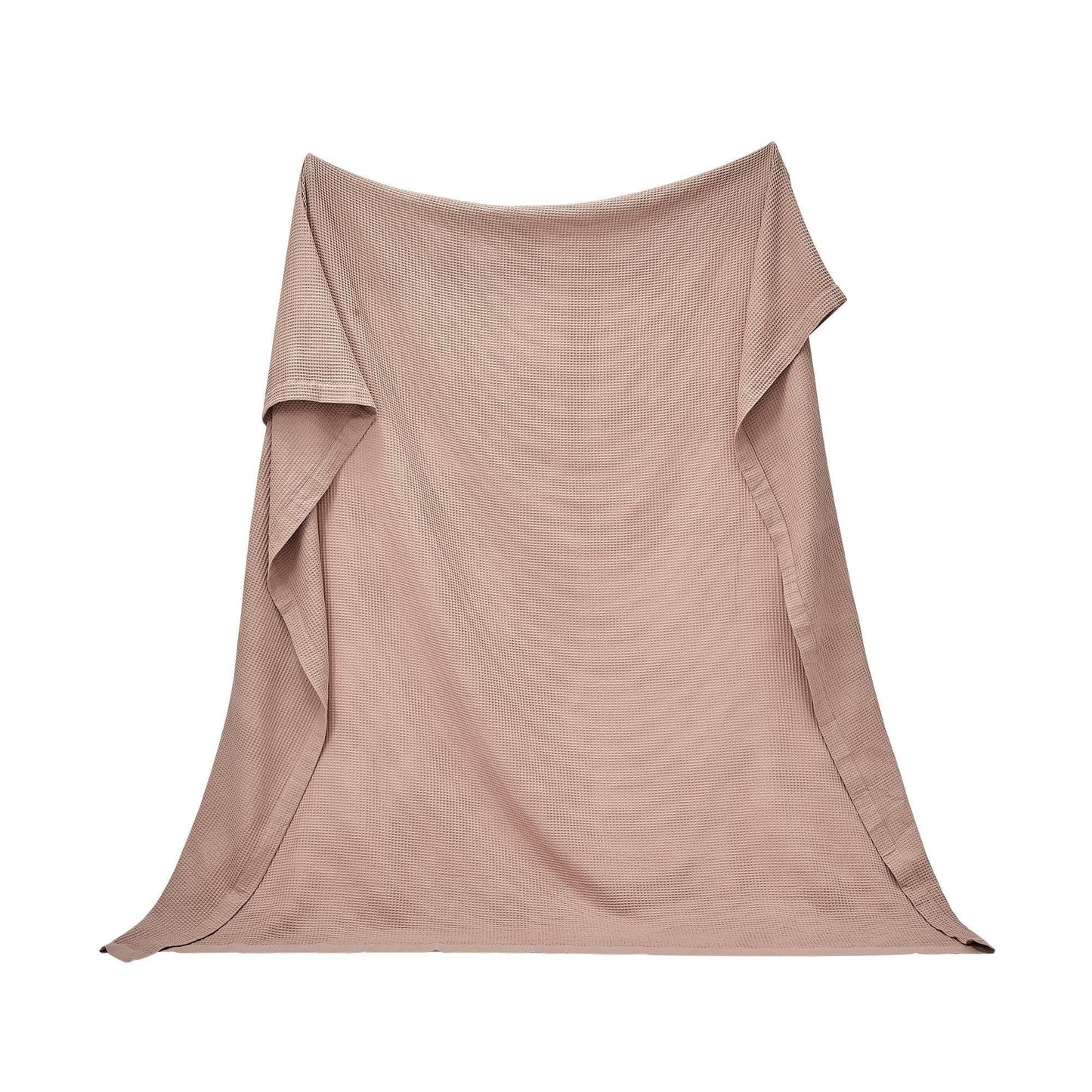 100% Cotton Small Waffle Weave Blanket - Hazel Collection - - Blankets