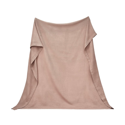 100% Cotton Small Waffle Weave Blanket - Hazel Collection - - Blankets