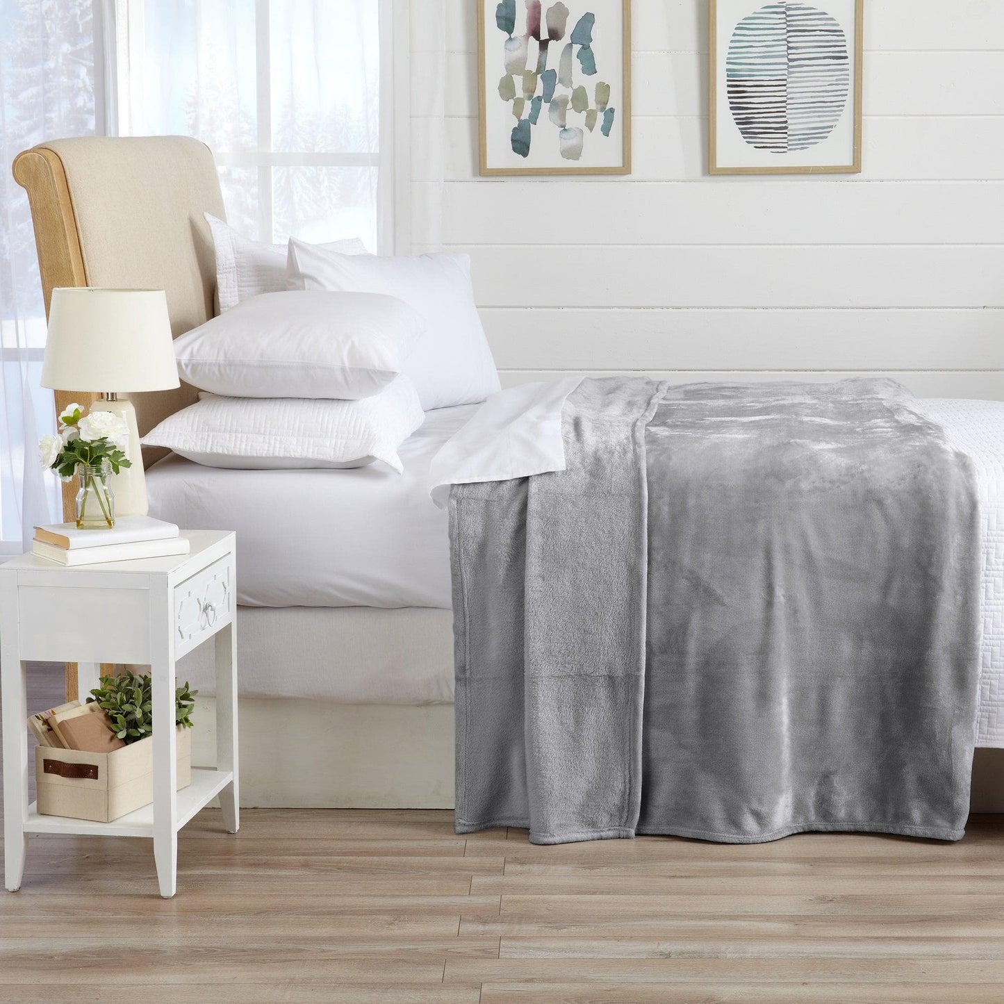 Velvet Plush Blanket - Avianna Collection - - Blankets
