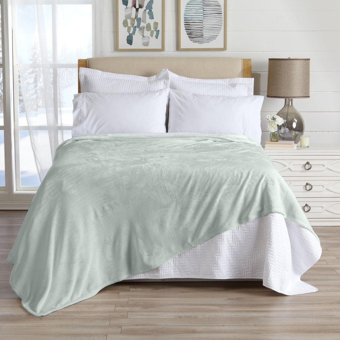 Velvet Plush Blanket - Avianna Collection - - Blankets