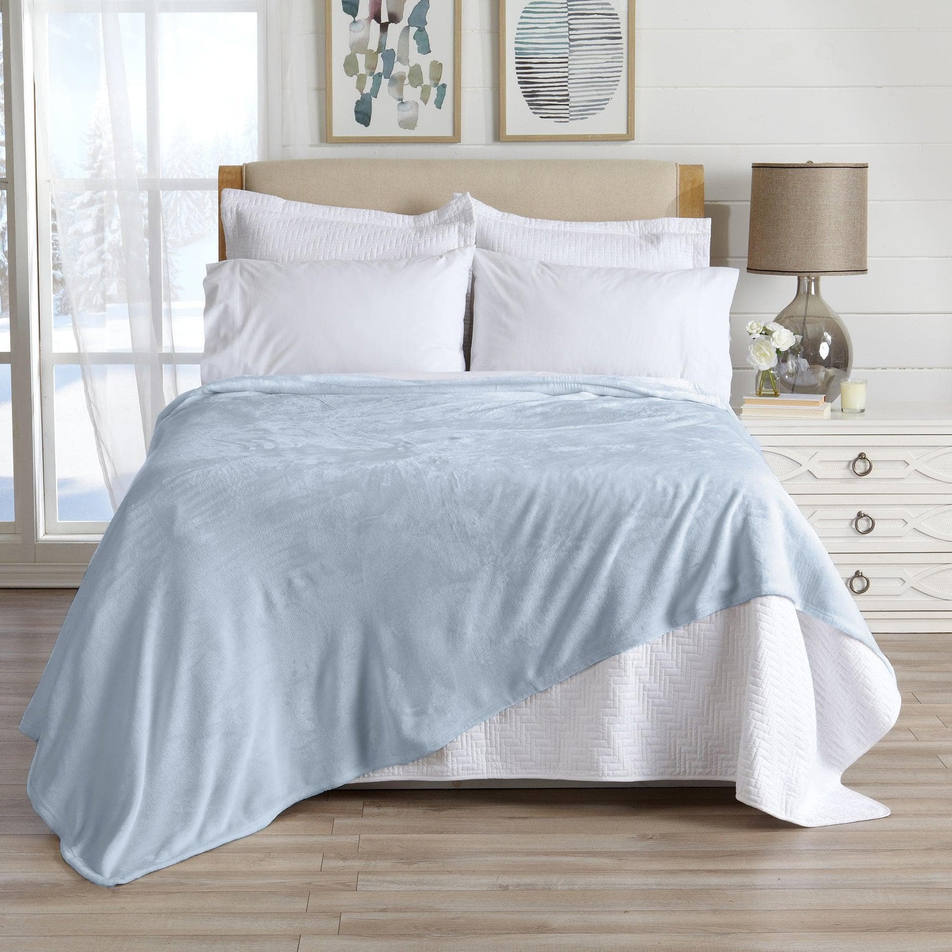Velvet Plush Blanket - Avianna Collection - - Blankets