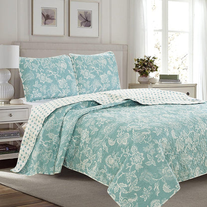 Floral Quilt - Emma Collection - - Quilts