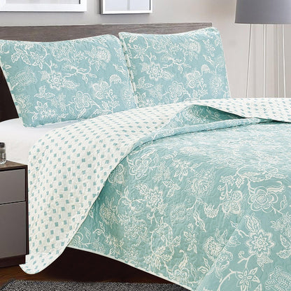 Floral Quilt - Emma Collection - - Quilts