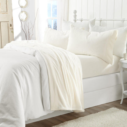 Solid Plush Sheet - Velvet Luxe Collection - - Sheets