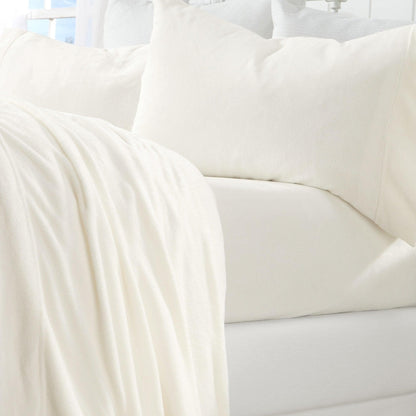 Solid Plush Sheet - Velvet Luxe Collection - - Sheets