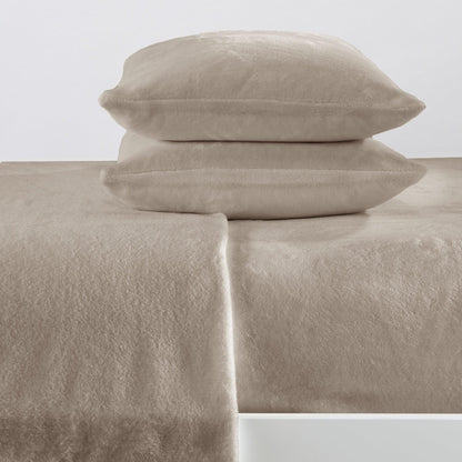 Solid Plush Sheet - Velvet Luxe Collection - - Sheets