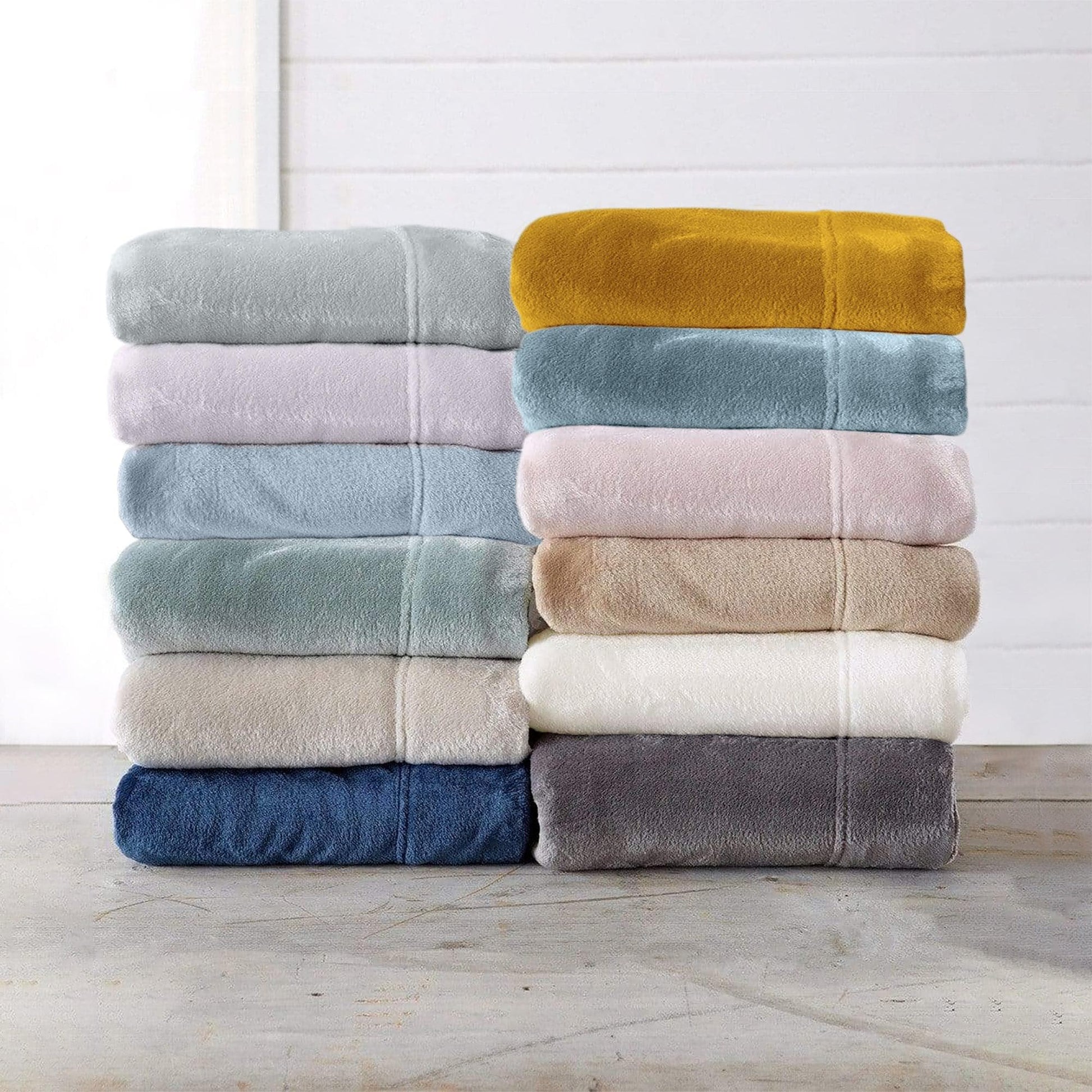 Solid Plush Sheet - Velvet Luxe Collection - - Sheets