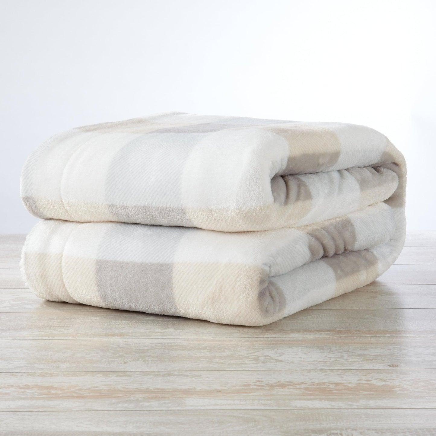 Velvet Plush Sherpa Luxury Bed Blanket - Kinsley Collection - -