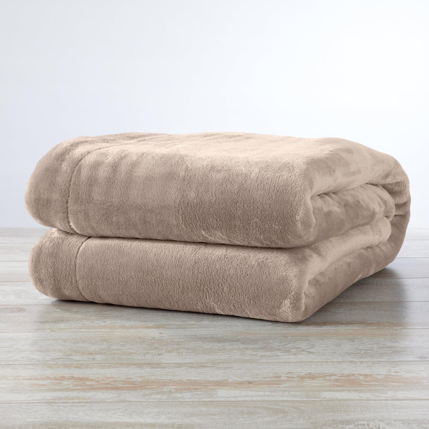 Velvet Plush Sherpa Luxury Bed Blanket - Kinsley Collection - -