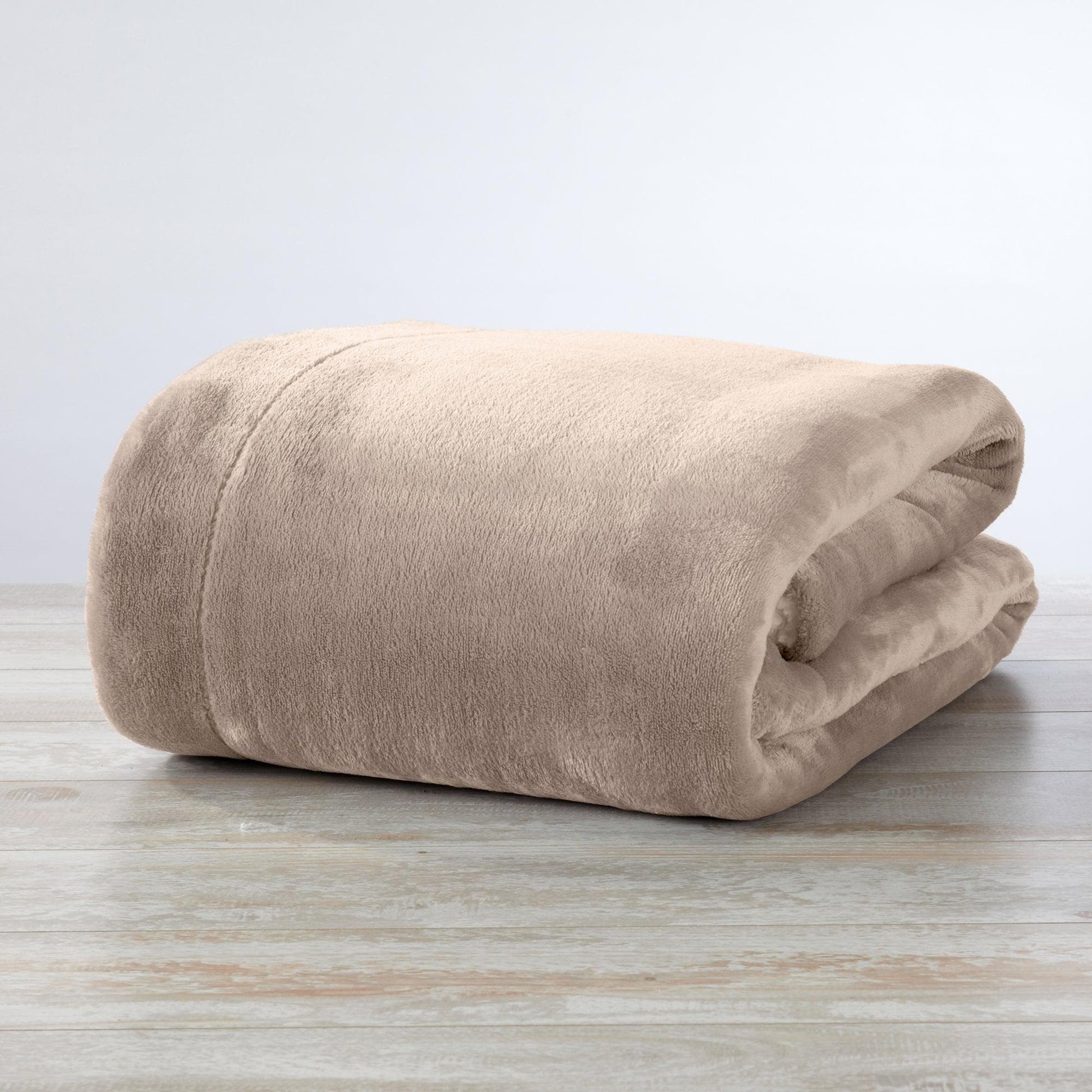 Velvet Plush Sherpa Luxury Bed Blanket - Kinsley Collection - -