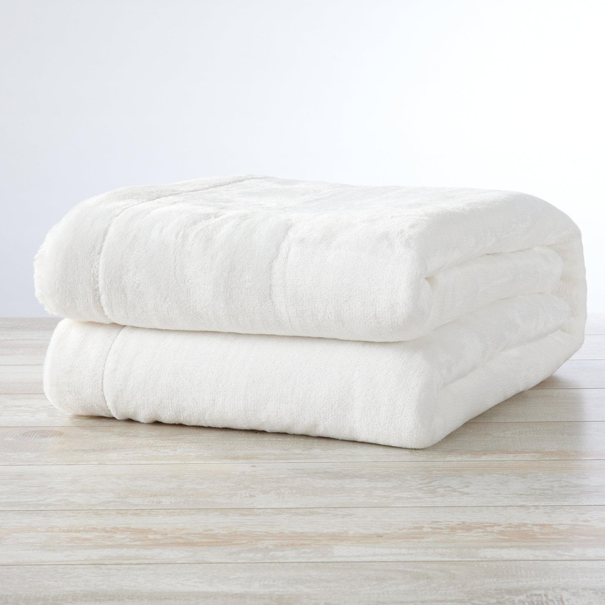 Velvet Plush Sherpa Luxury Bed Blanket - Kinsley Collection - -