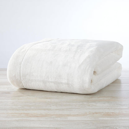 Velvet Plush Sherpa Luxury Bed Blanket - Kinsley Collection - -