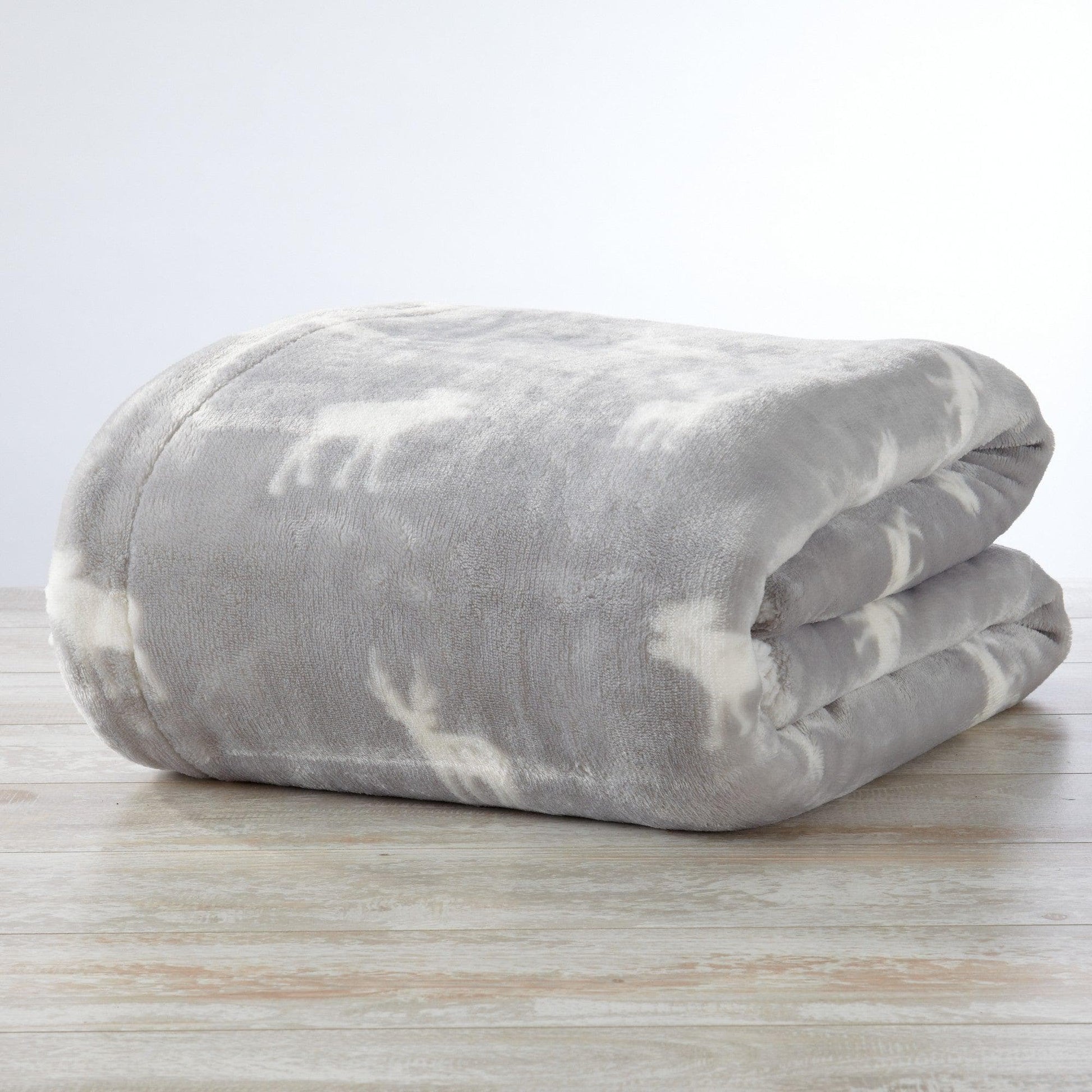 Velvet Plush Sherpa Luxury Bed Blanket - Kinsley Collection - -