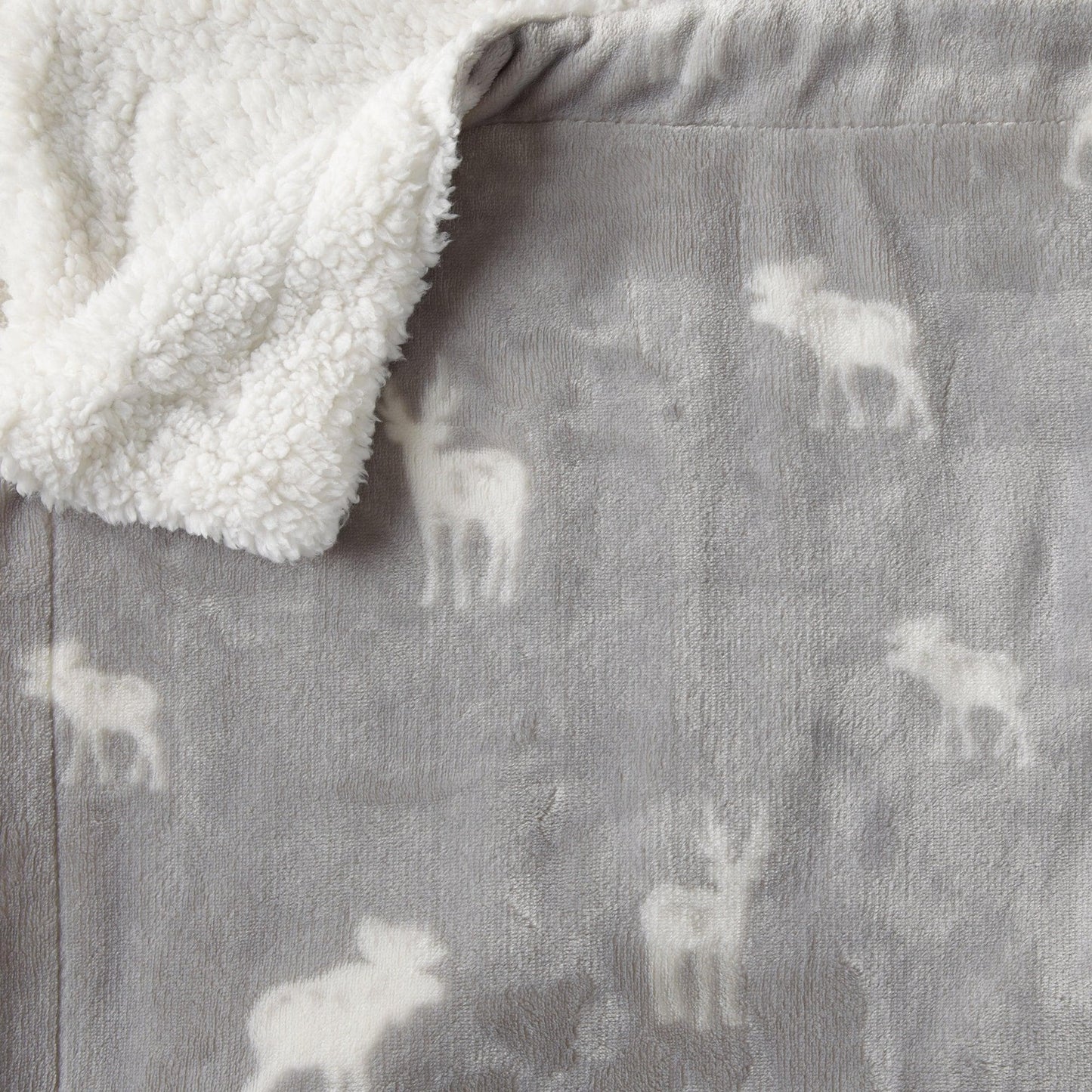 Velvet Plush Sherpa Luxury Bed Blanket - Kinsley Collection - -