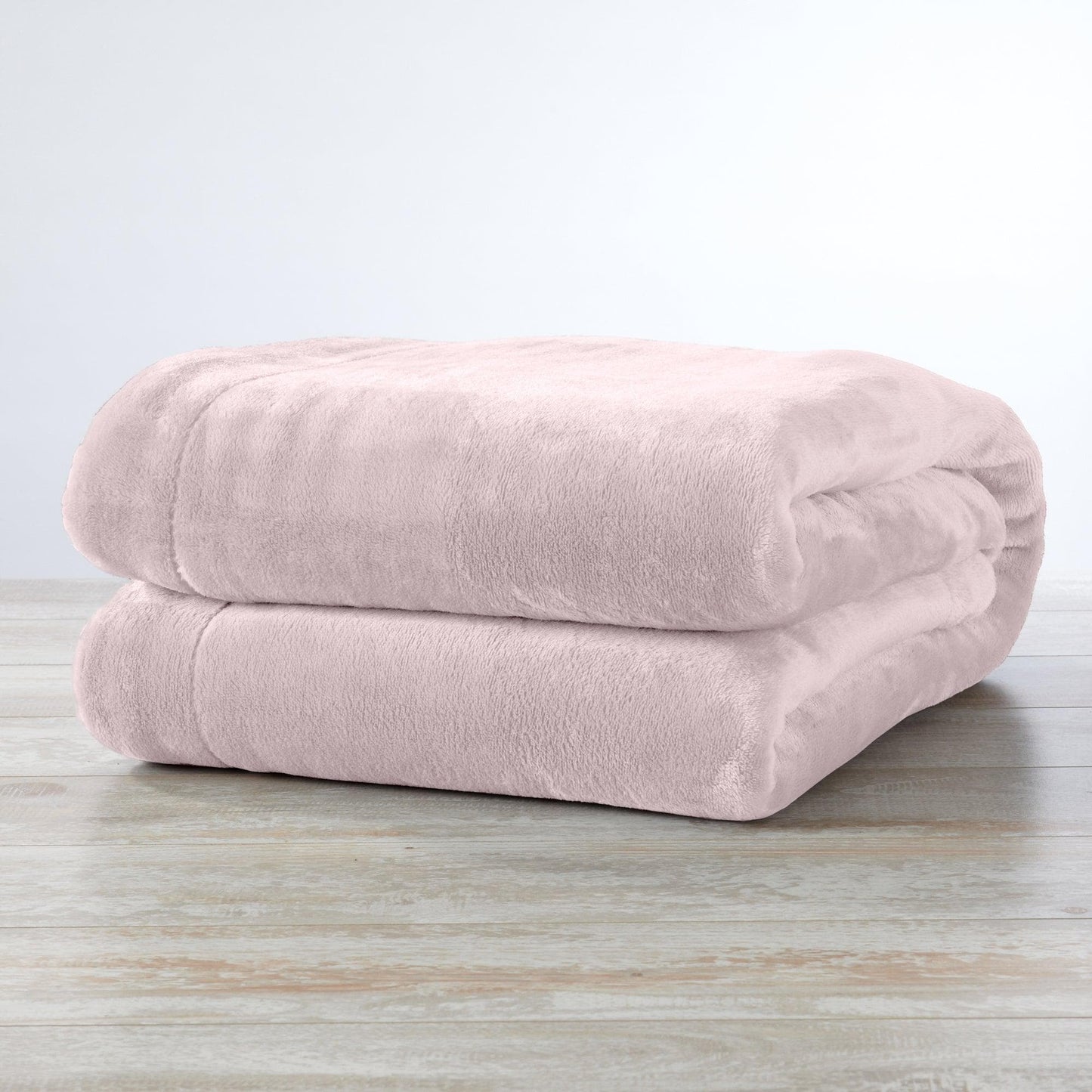 Velvet Plush Sherpa Luxury Bed Blanket - Kinsley Collection - -
