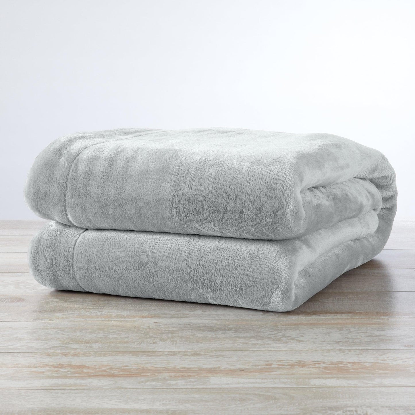 Velvet Plush Sherpa Luxury Bed Blanket - Kinsley Collection - -