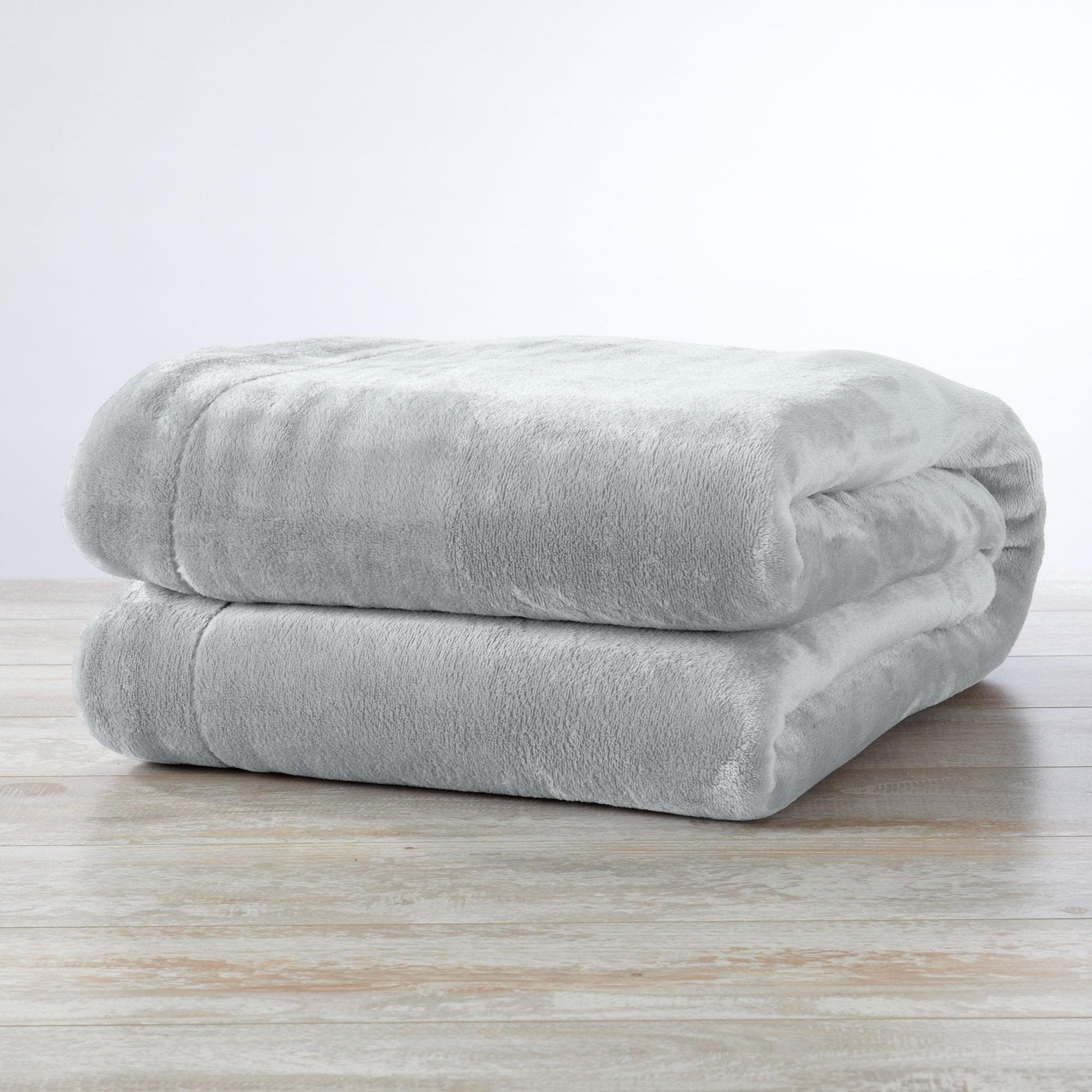 Velvet Plush Sherpa Luxury Bed Blanket - Kinsley Collection - -