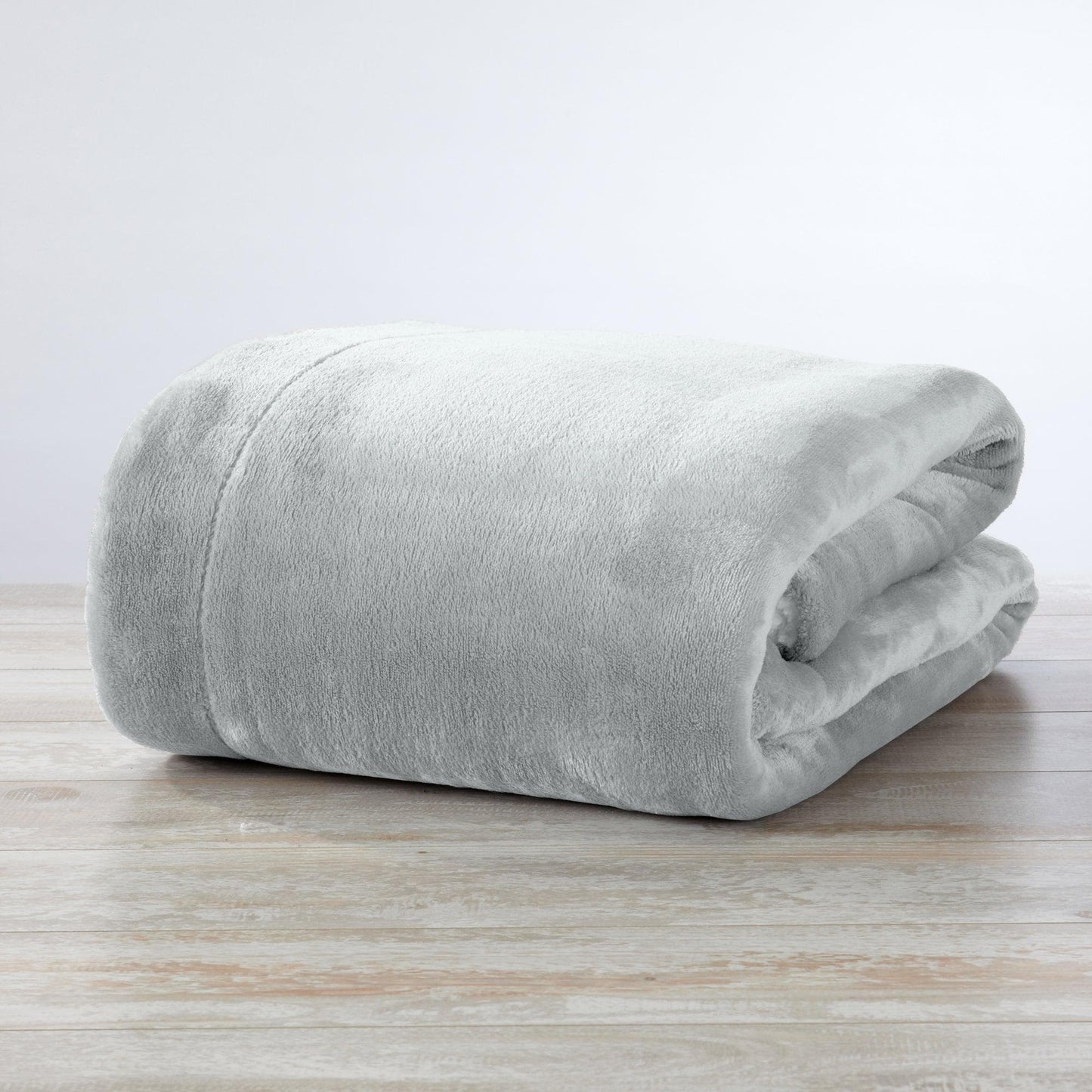 Velvet Plush Sherpa Luxury Bed Blanket - Kinsley Collection - -