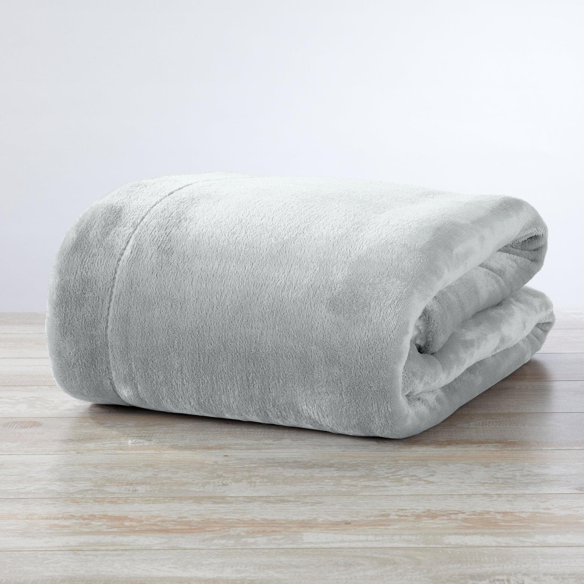 Velvet Plush Sherpa Luxury Bed Blanket - Kinsley Collection - -