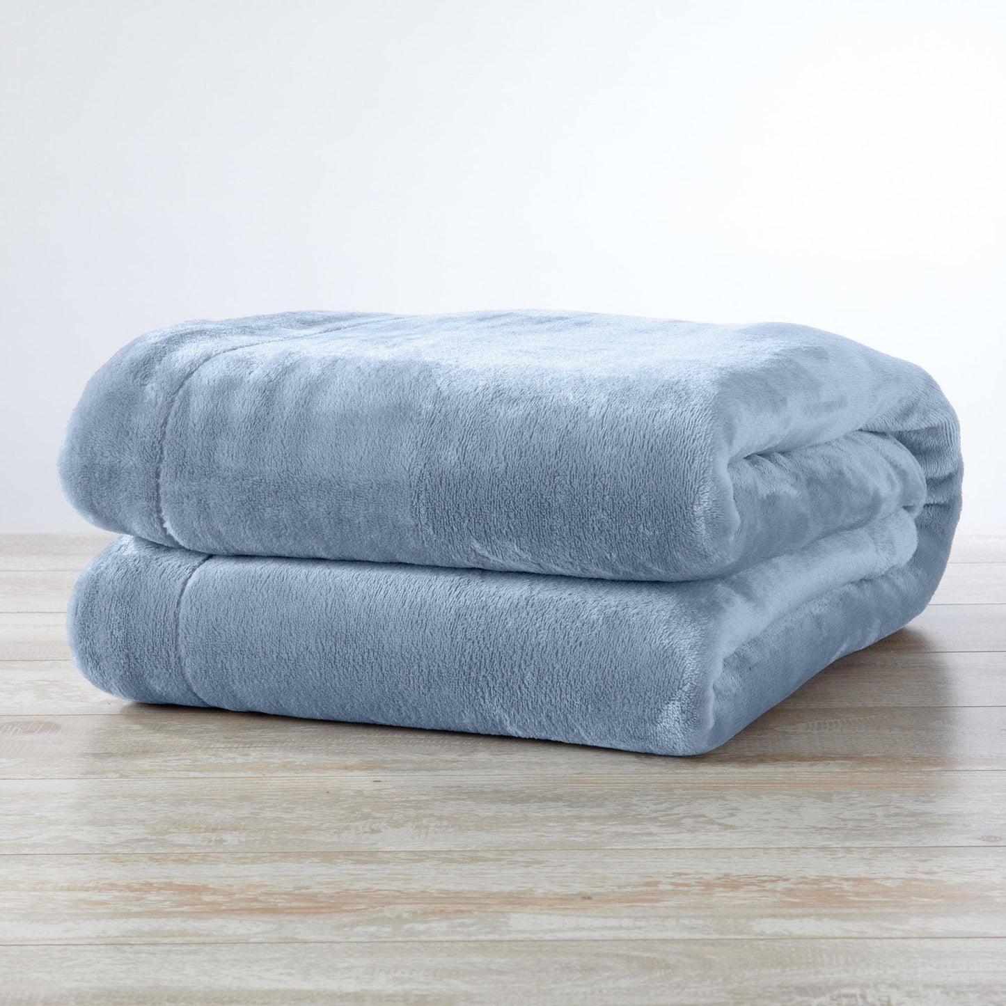 Velvet Plush Sherpa Luxury Bed Blanket - Kinsley Collection - -