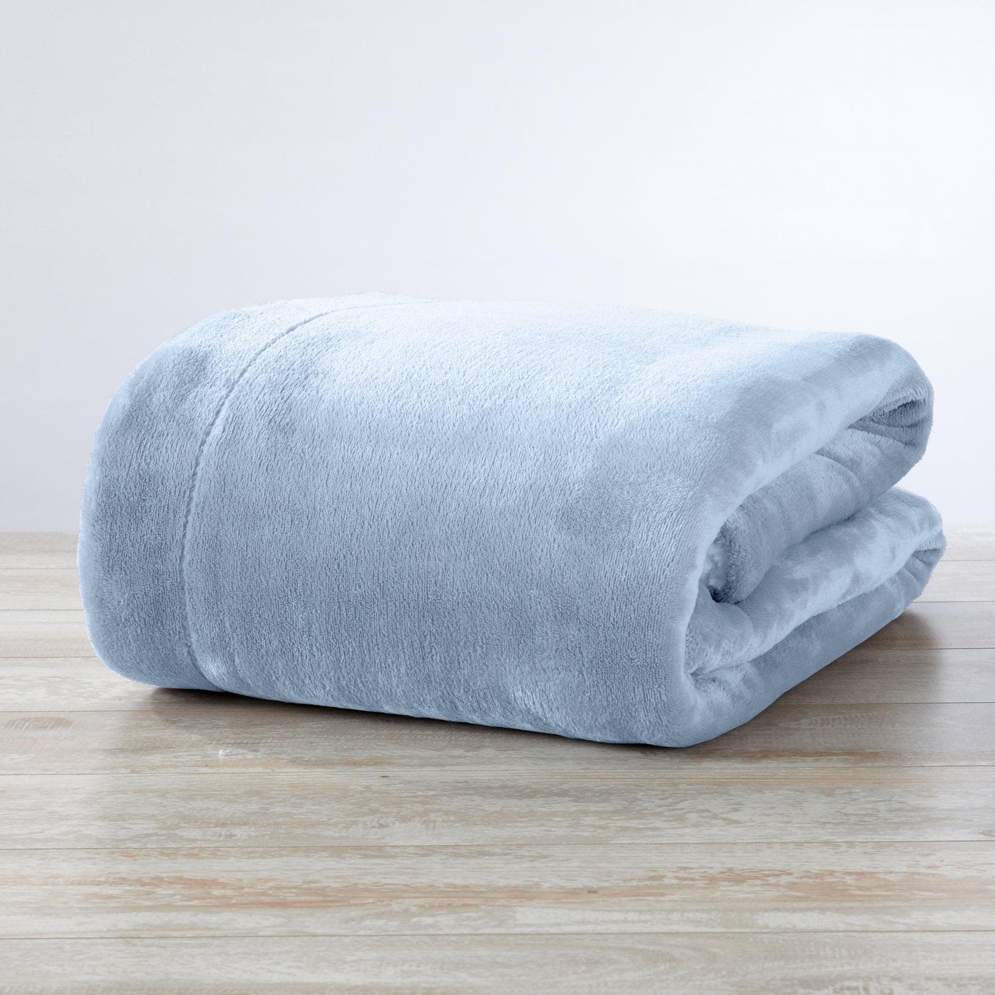 Velvet Plush Sherpa Luxury Bed Blanket - Kinsley Collection - -