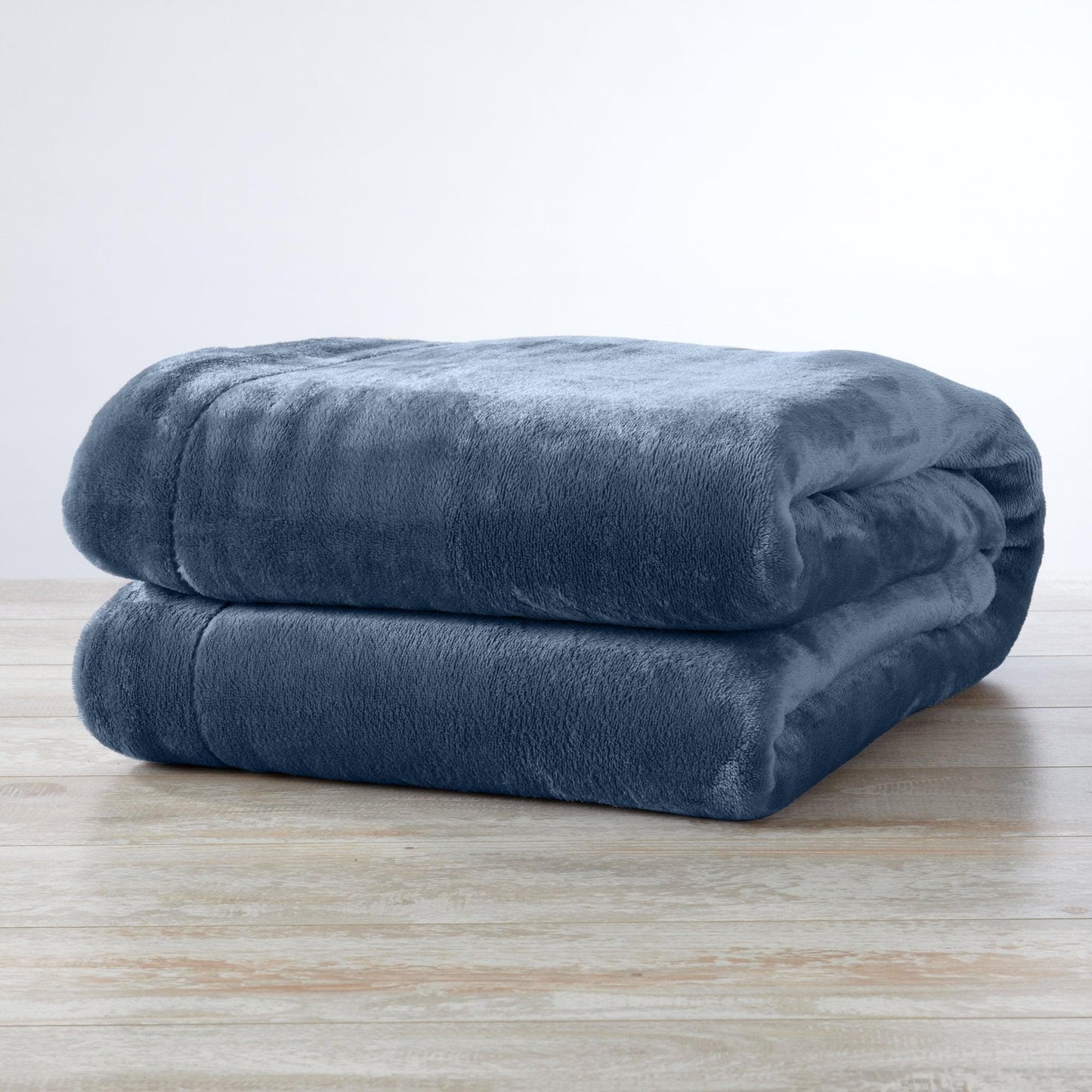 Velvet Plush Sherpa Luxury Bed Blanket - Kinsley Collection - -