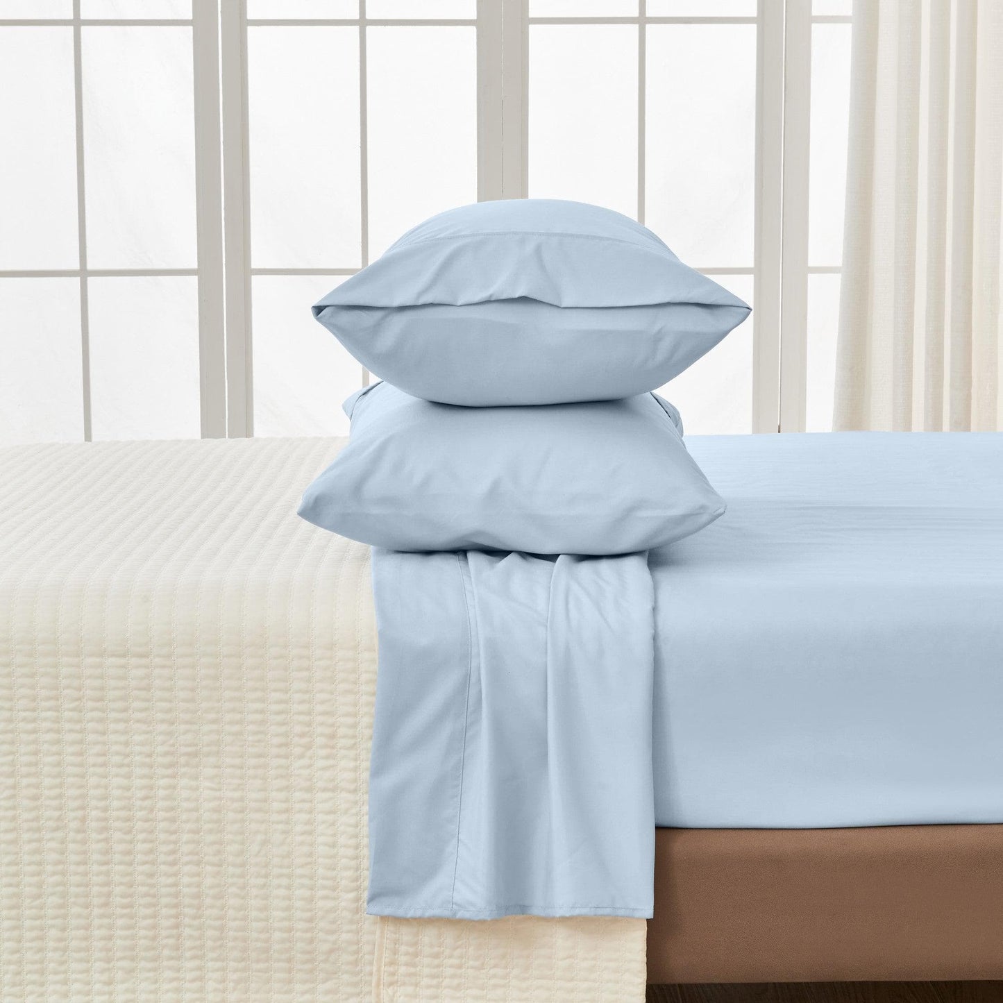 Solid Sheet Set - Amara Collection - Blue -