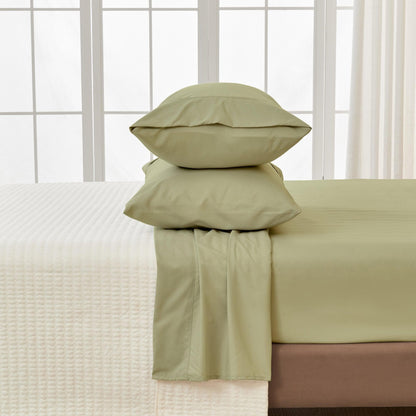 Solid Sheet Set - Amara Collection - Sage -