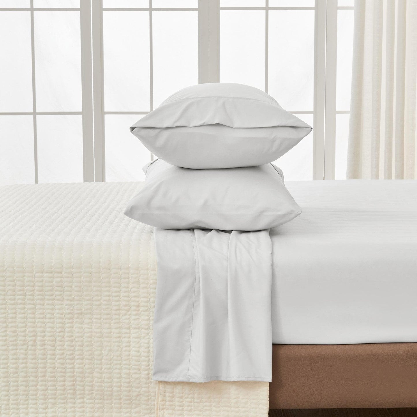 Solid Sheet Set - Amara Collection - White -