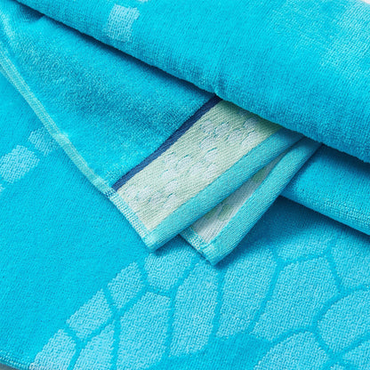 2 Pack 100% Cotton Jacquard Beach Towels - Playa Collection - - Beach Towels