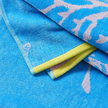 2 Pack 100% Cotton Jacquard Beach Towels - Playa Collection - - Beach Towels