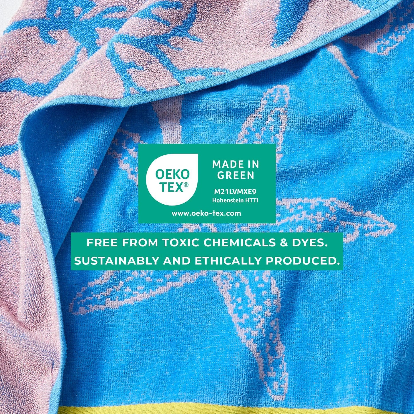 2 Pack 100% Cotton Jacquard Beach Towels - Playa Collection - - Beach Towels