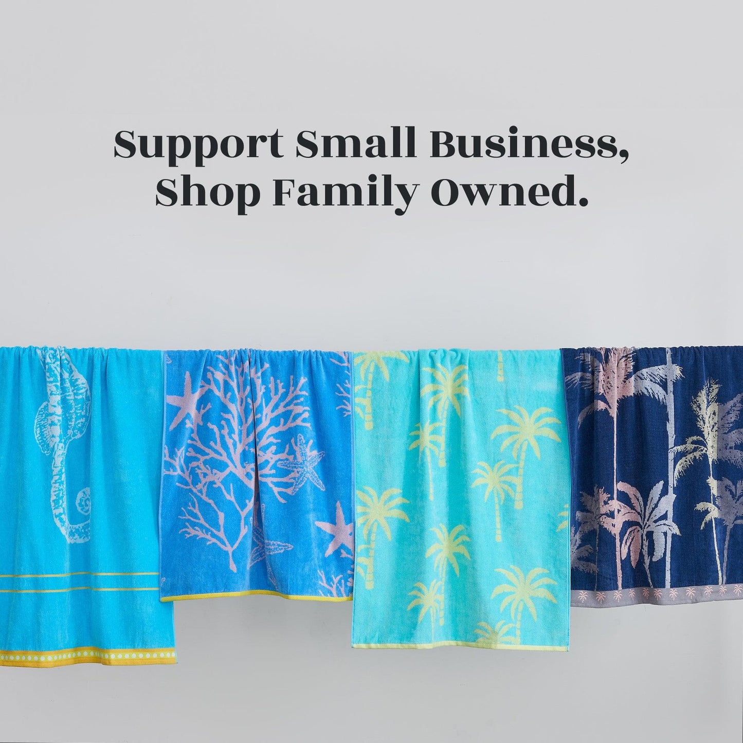 2 Pack 100% Cotton Jacquard Beach Towels - Playa Collection - - Beach Towels