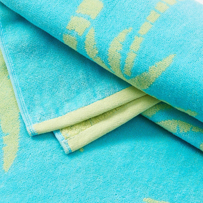 2 Pack 100% Cotton Jacquard Beach Towels - Playa Collection - - Beach Towels