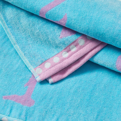 2 Pack 100% Cotton Jacquard Beach Towels - Playa Collection - - Beach Towels