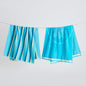 2 Pack 100% Cotton Jacquard Beach Towels - Playa Collection - 2 Pack- 30" x 60" Turtle Stripe Light Blue - Beach Towels