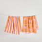2 Pack 100% Cotton Jacquard Beach Towels - Playa Collection - 2 Pack- 30" x 60" Flamingo Orange Pink - Beach Towels