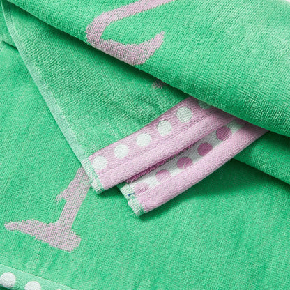 2 Pack 100% Cotton Jacquard Beach Towels - Playa Collection - - Beach Towels