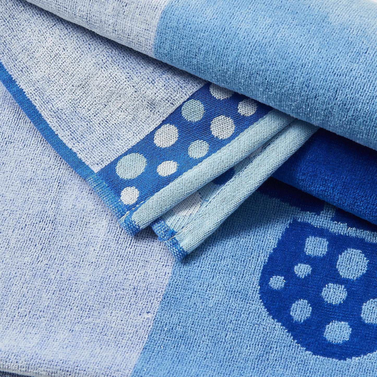 2 Pack 100% Cotton Jacquard Beach Towels - Playa Collection - - Beach Towels